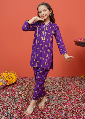 Toddlers Cambric Printed 2 Piece Suit | 8515