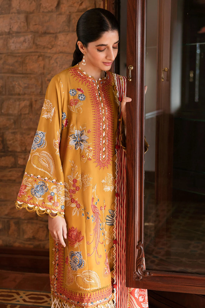 4133-Cerys Embroidered Lawn Unstitched – Saffana