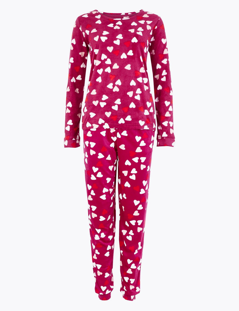 Marks & Spencer Ladies Night Suit Fleece T37/4388F