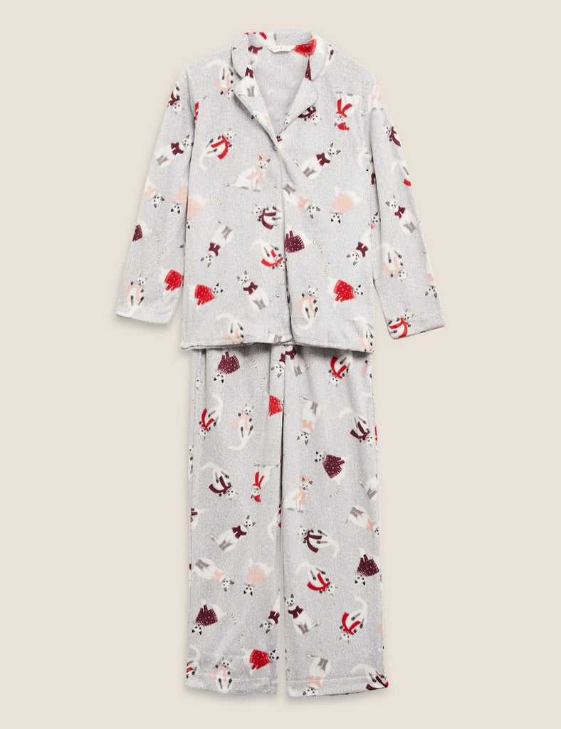 Marks & Spencer Ladies Night Suit Fleece T37/4425F