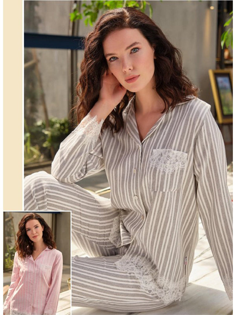 Anil Ladies Pajama Suit (Cotton Mix) 9728