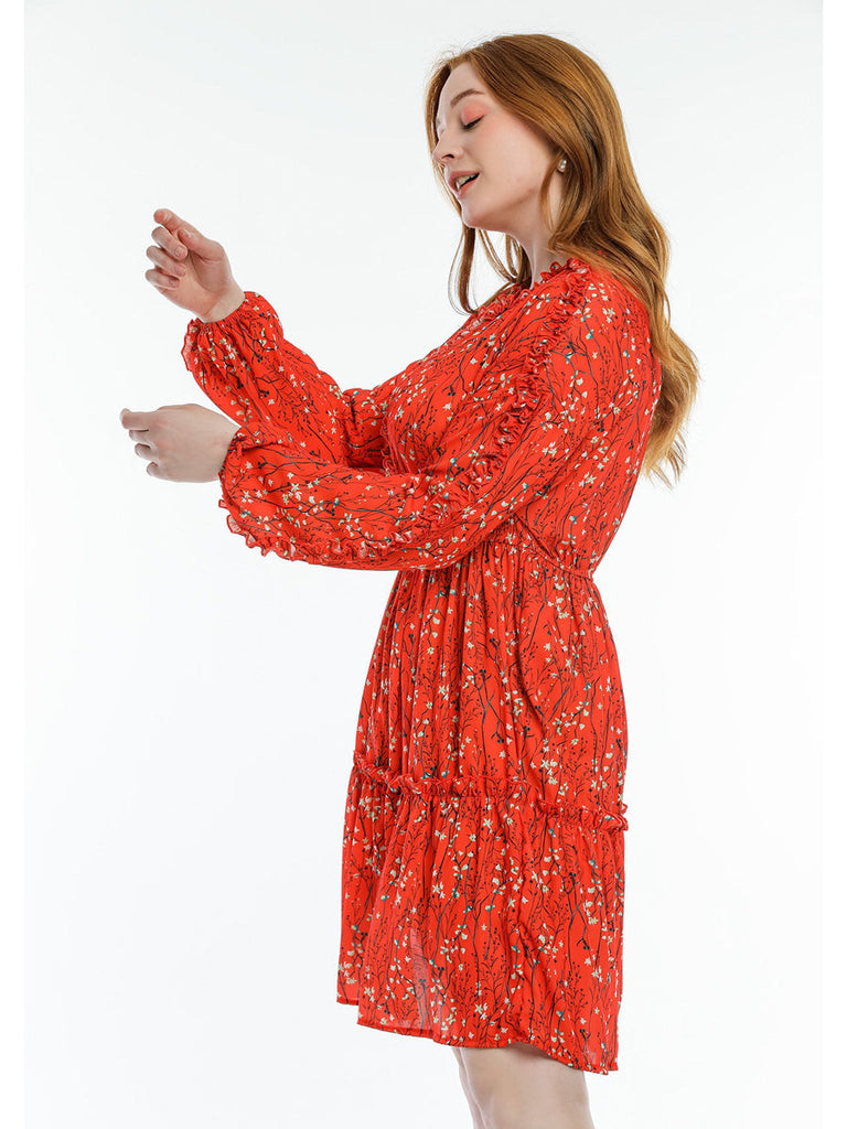 Pitti Long Dress Printed 51108