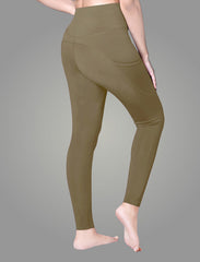 NWT Jockey High-Rise Side Premium Pockets Moisture Wicking Active Yoga Pants  S