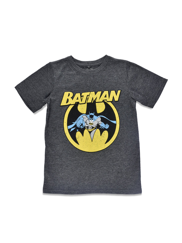 Imp Boys H/S Crew Neck T-Shirt With Batman Print #17 (S-20)