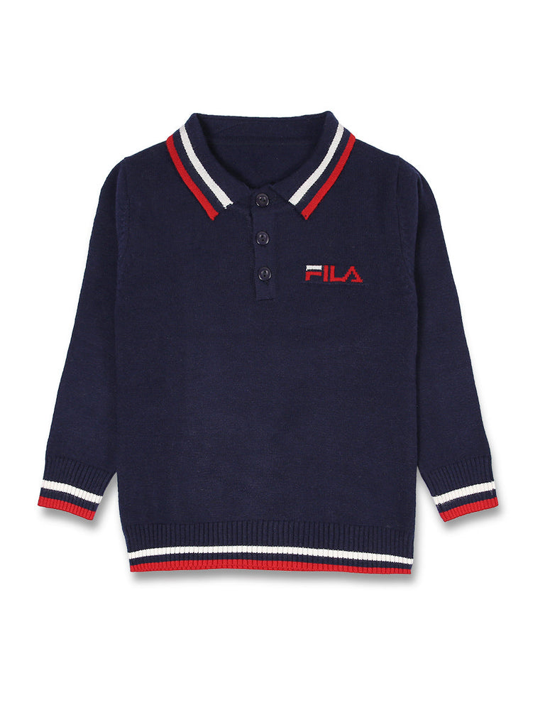 Imp Boys Sweater L/S With Fila Emb # 1204 (W-20)