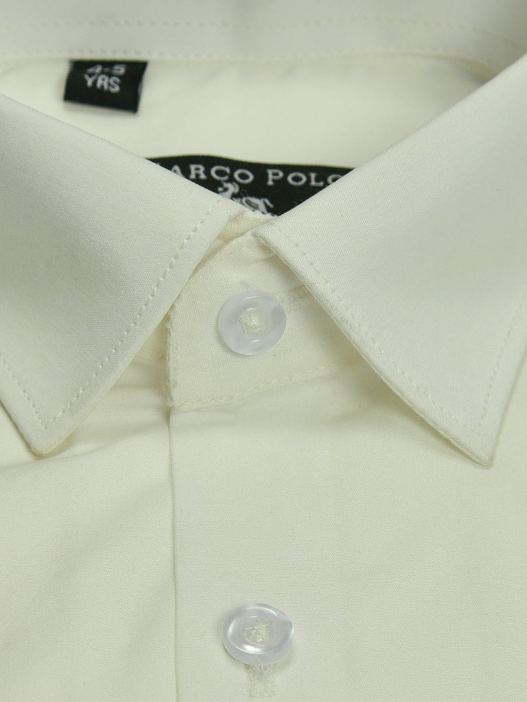 Marco Polo Boys L/S Plain Shirt (S-21)