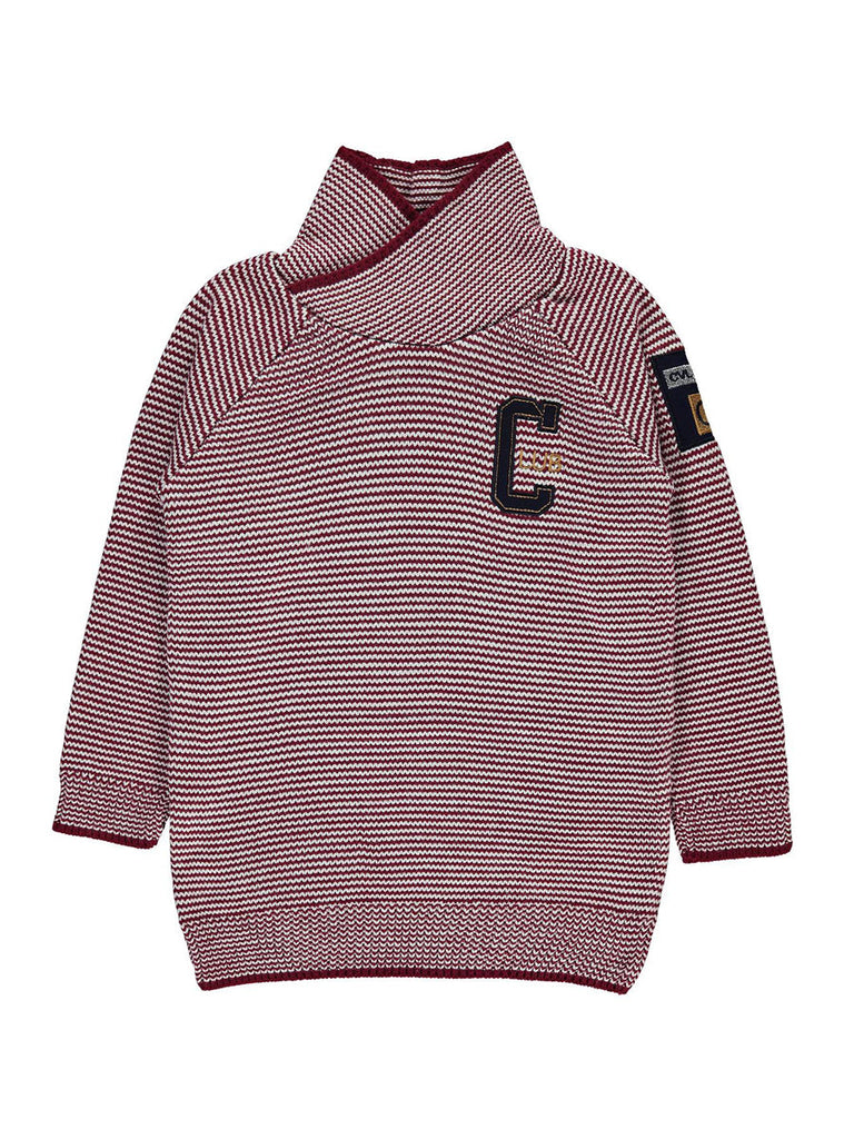 Civil Boys Sweater #22109 With C Patch (W-21)