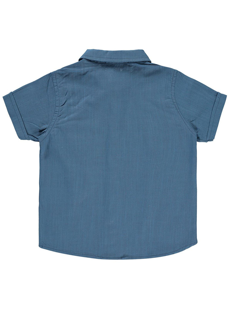 Civil Boys H/S Linen Collar Shirt F/O #2201-4 (S-22)