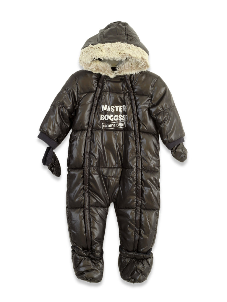 Imp Boys Quilted Romper With Hood #1223 (W-22)